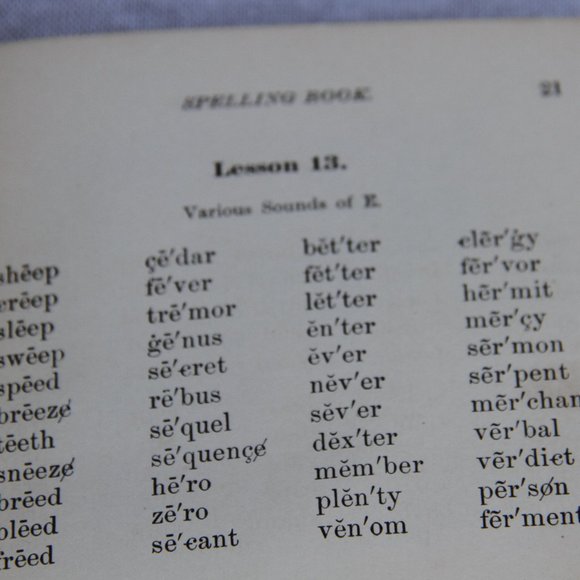1896 Antique Spelling Book and a 1962 Reading Assessment - Picture 11 of 15
